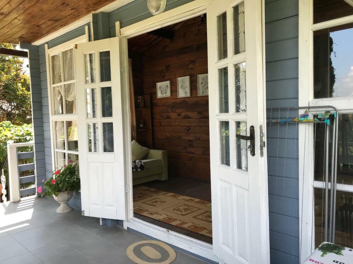 Eco Cottage Marina New Athos Bagian luar foto