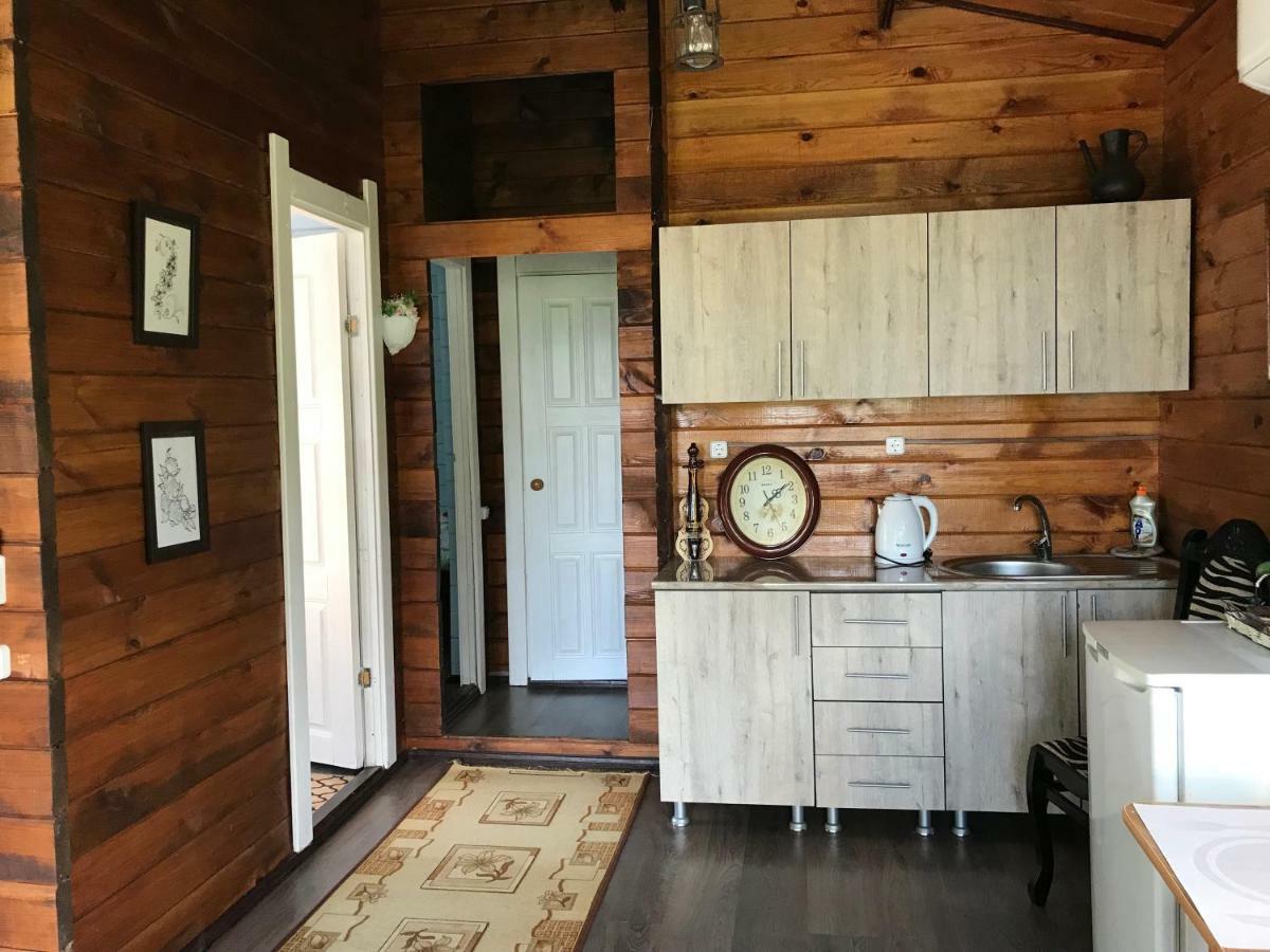 Eco Cottage Marina New Athos Bagian luar foto