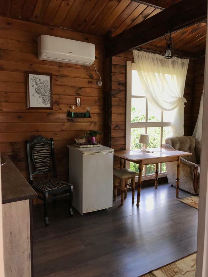 Eco Cottage Marina New Athos Bagian luar foto