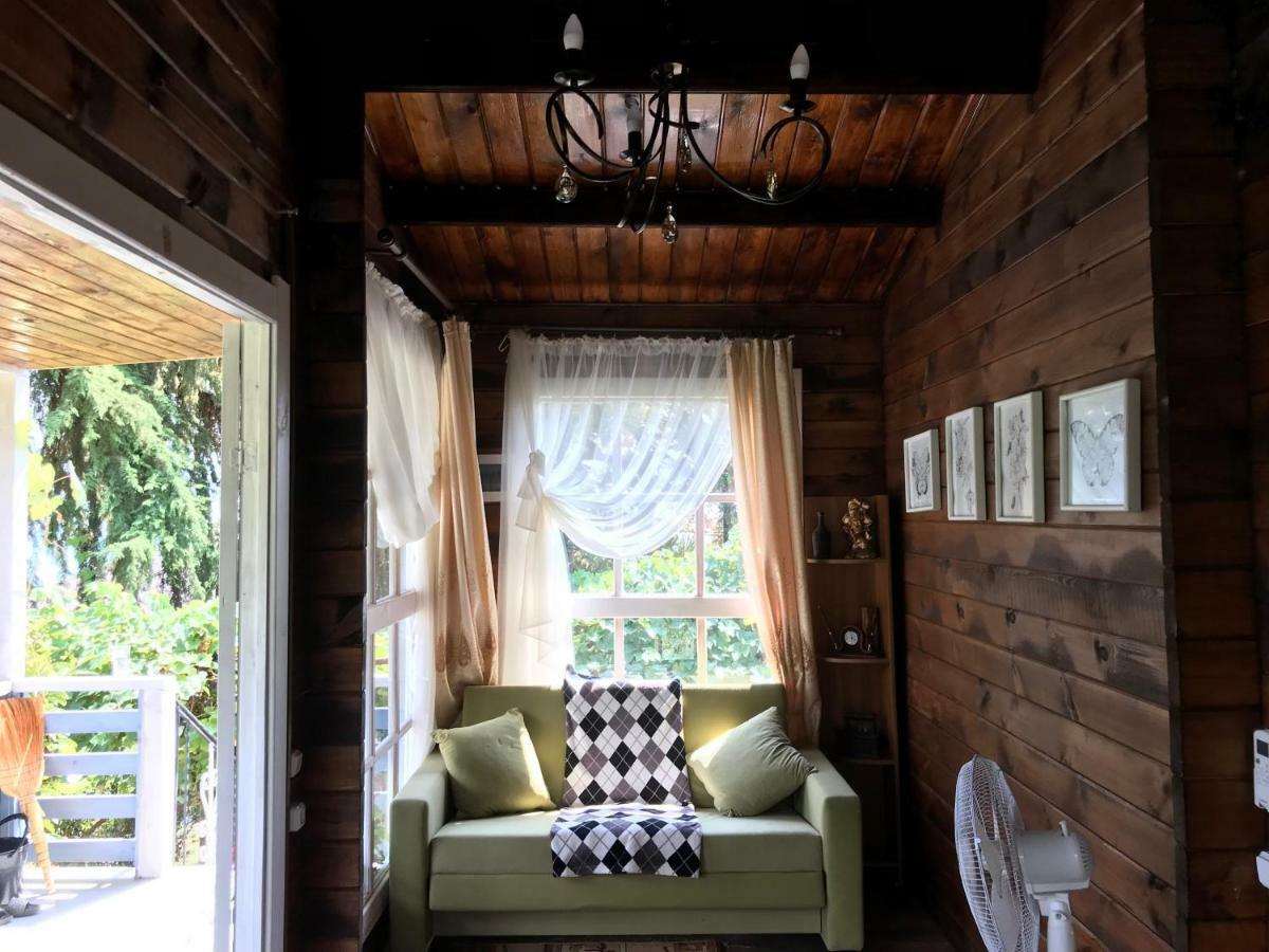 Eco Cottage Marina New Athos Bagian luar foto