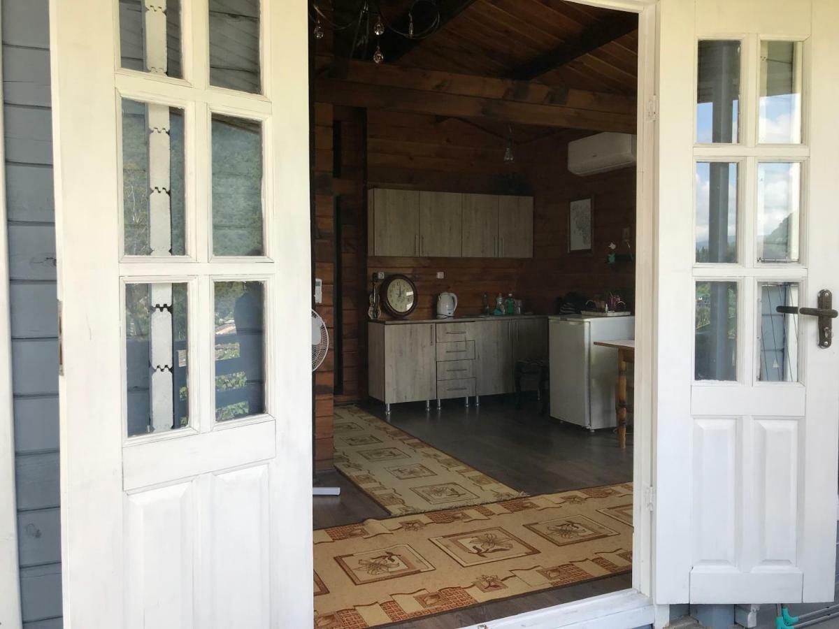 Eco Cottage Marina New Athos Bagian luar foto
