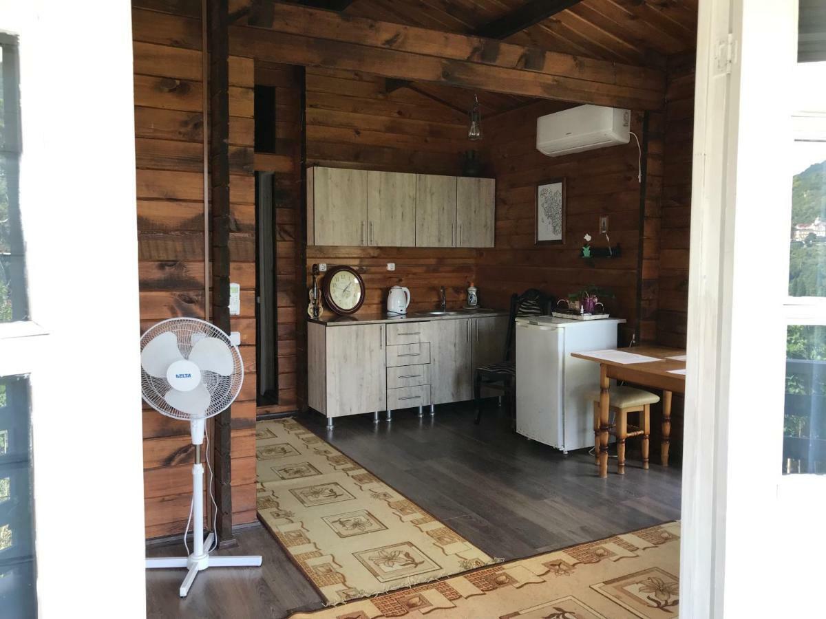 Eco Cottage Marina New Athos Bagian luar foto